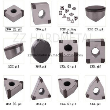 Inserciones de carburo de tungsteno (Insertos PCD y inserciones PCBN)